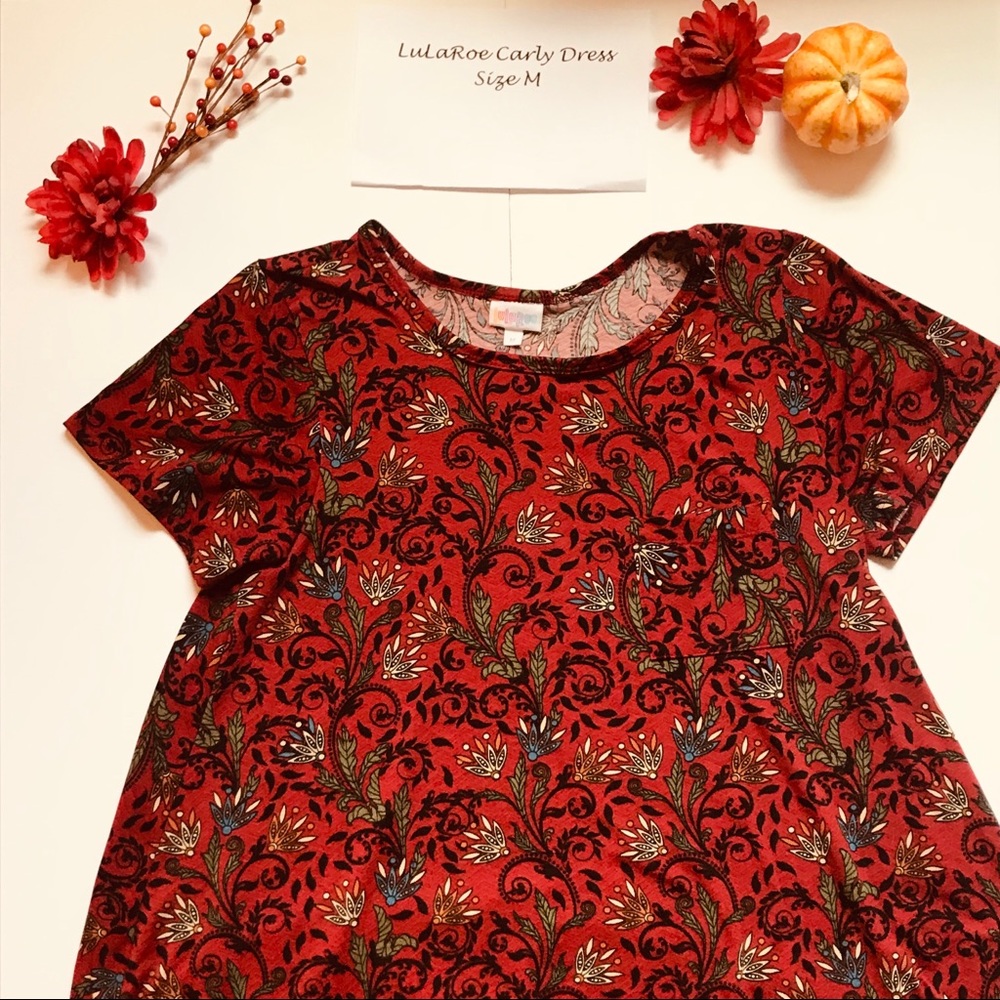 Beautiful Red LuLaRoe Carly M🍂